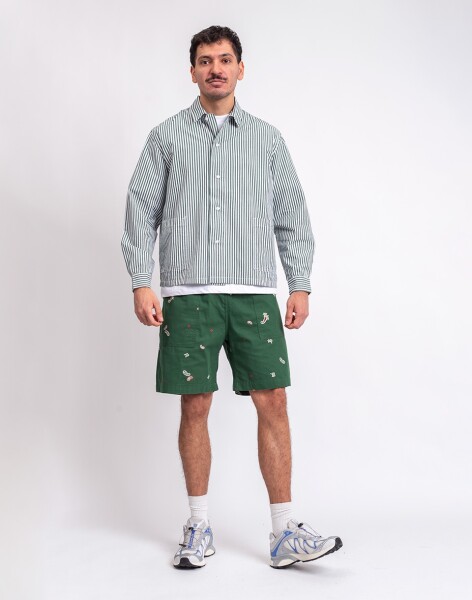 Service Works Paisley Chef Shorts FOREST L