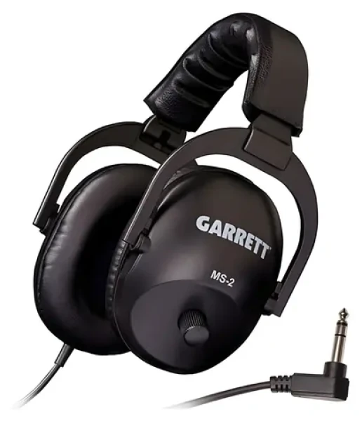 Garrett MS-2 / Slúchadlá pre detektory kovov / kábel 3 m / 6,35 mm jack / 30-18000 Hz (1627300)