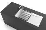 VILLEROY & BOCH VILLEROY & BOCH - Keramický drez Subway Style 50 Stone white nástavný 900 x 510 bez excentru 335101RW