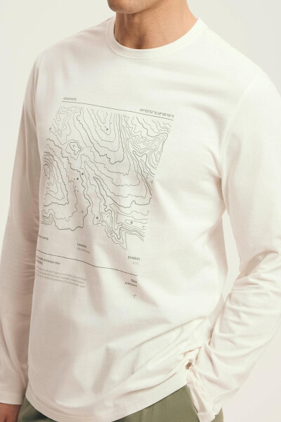 Pyžamo Henderson 43464 Miestna dĺžka/r M-3XL krém 3xl