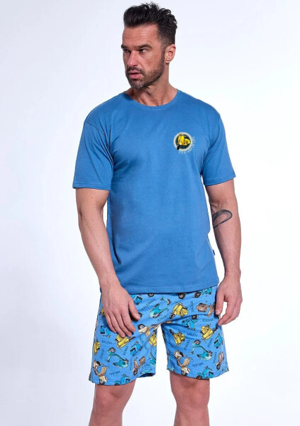Pánske pyžamo Cornette 326/172 XL Modrá