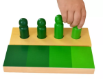 Moyo Montessori Moyo Montessori Tieňovanie farieb - figúrky s doštičkami