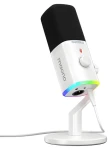 Maono PD100X biela / Dynamický mikrofón / XLR / USB-C / 48 kHz/24 bit / RGB (PD100X White)