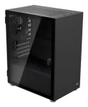 AeroCool CS-111-G-BK-v1 čierna / PC skriňa / Mini Tower / Micro ATX / Mini-ITX / 2x USB 2.0 / 1x USB 3.2 Gen 1 (ACCS-PC19013.11)