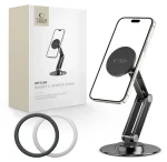 Tech-Protect DPT100 čierna / Magnetický držiak telefónu / MagSafe / stolný