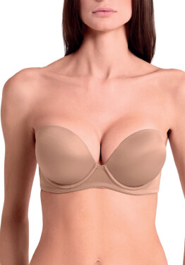 Model 4844340 podprsenka Double Extra - Lormar Velikost: 70 B, Barva: Smetanová
