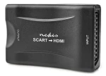 Nedis VCON3463BK prevodník SCART na HDMI / Full HD / 1cestný / 1080p (VCON3463BK)