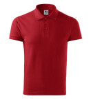 Bavlnená polokošeľa červená 2XL
