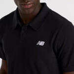 Bavlnené polo tričko New Balance Pique M MT51519BK S
