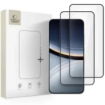 Tech-Protect Glass FIT+ čierna / Tvrdené sklo / XIAOMI POCO F7 5G / 2 ks