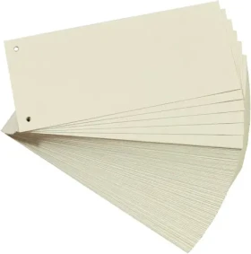 Herlitz Oddeľovacie pásky / 100 ks / béžová (10843621)