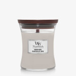 Woodwick Warm Wool 275g - váza stredná / doba horenia: až 65h (5038581058160)