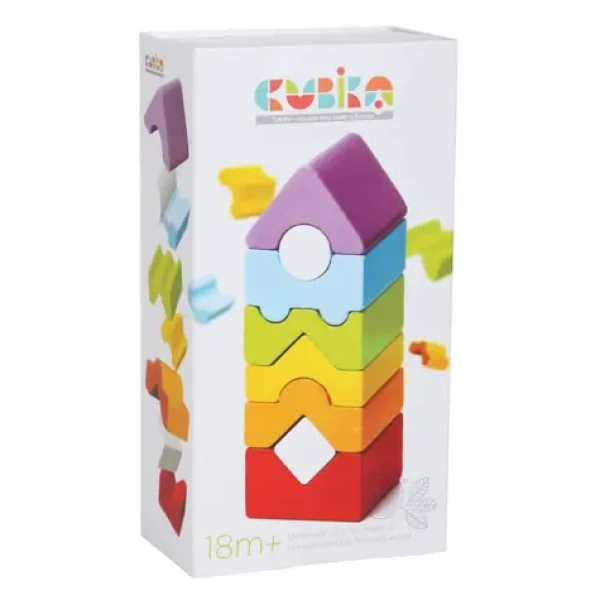 CUBIKA 15009 Veža XII - drevená skladačka