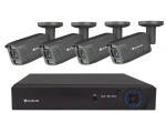 Securia Pro NVR4CHV8S-B čierna / Kamerový systém / 4 kamery / 8 Mpx / IP / Sony (NVR4CHV8S-B)