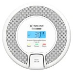 X- Sense CO03D / Detektor oxidu uhoľnatého / LCD displej / elektrochemický senzor / alarm 85 dB (CO03D)