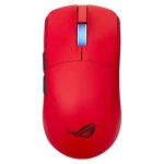 Asus ROG Harpe II Ace červená / bezdrôtová herná myš / optická / 42000 DPI / 5 tlačidiel / 2.4 GHz / BT (90MP0490-BMUA20)