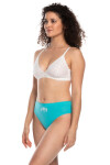 Dámske bikiny FIGS L-122BI-47 3-pack bílo-tyrkysová XL