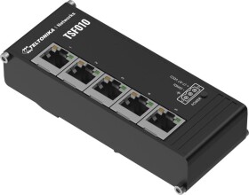 Teltonika Teltonika NETWORKS TSF010 Frokov Ethernet Switch Nie zarządzany Fast Ethernet (10/100) DIN rail Čierny