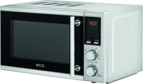 ECG MTD 2072 SE strieborná / Mikrovlnná rúra / 700 W / 20 L / 5 úrovní ohrevu / 8 programov (100000394846)