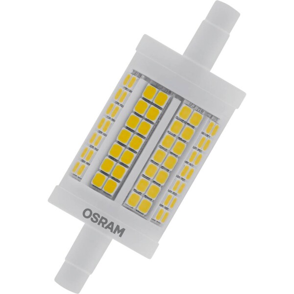 OSRAM HOMELIGHTING 4058075432536 LED En.trieda 2021 E (A - G) R7s valcovitý tvar 12 W = 100 W teplá biela (Ø x d) 28 mm x 78 mm 1 ks; 4058075432536