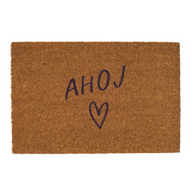 Bella Rose Rohožka z kokosových vláken Ahoj / Srdíčko