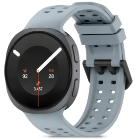 Tech-Protect Silicone Air svetlo šedá / Remienok / pre Samsung Galaxy Watch 40/44/46 mm / Silikón