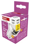 Emos Classic MR16 / LED žiarovka / GU10 / 4,2 W (náhrada 35W) / 333lm / 4000K neutrálna biela (ZQ8E18)