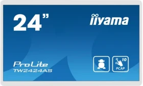 23.8 IIYAMA TW2424AS-W1 / IPS / 1920x1080 / 1000:1 / 250cd-m2 / 14ms / HDMI + USB-C / repro / VESA (TW2424AS-W1)