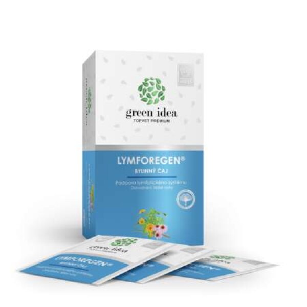 GREEN IDEA Lymforegen bylinný čaj 20 x 1,5 g