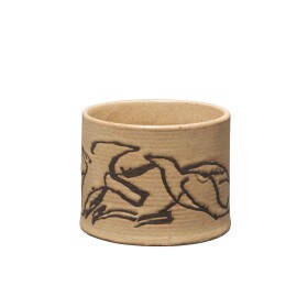 Ferm Living Hrnček Vuelo Dark Buff 200 ml