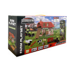 Mamido Mamido Veľká kovová farma so zvieratkami a traktormi MT1437