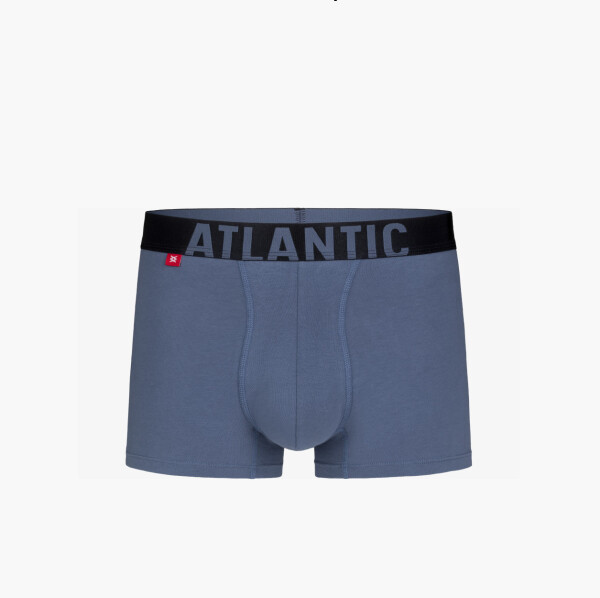 Boxerky z pima bavlny ATLANTIC - svetlomodré XXL