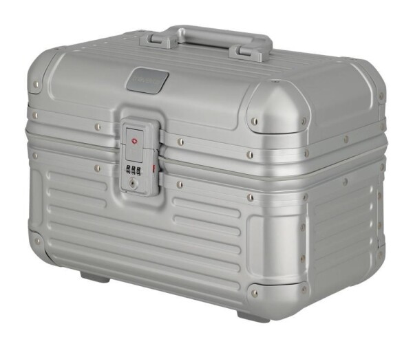 Kozmetický kufrík Travelite Next 2.0 Beautycase Silver