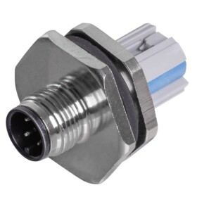 Weidmüller SAISGP-M-4A-M12-WDF 3150940000 guľatý konektor DIN, 1 ks; 3150940000