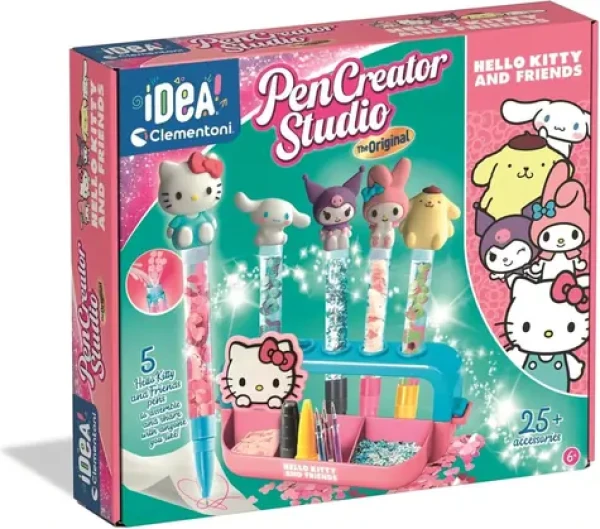 Clementoni IDEA Kreatívna súprava Továreň na perá Hello Kitty