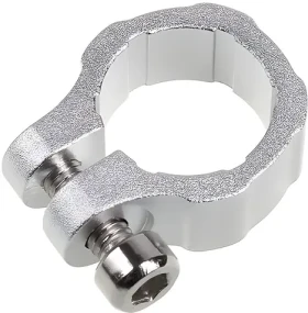 Lamptron Hadicová spona 10 mm strieborná / Spona na vodné chladenie / Priemer 10 mm (LAMP-LC2002)