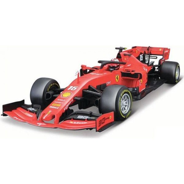 Bburago Ferrari Racing F1 2019 SF90 LeClercl