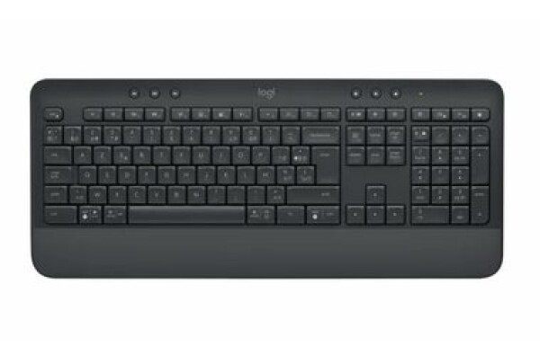 Logitech K650 šedá / Bezdrôtová klávesnica / BT / USB / US Layout (920-010945)