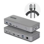 StarTech USB-C Dual HDMI Docking Station / Dokovacia stanica / 2x HDMI / PD 100W / 4X USB 3.2 / 2x USB-C / RJ-45 (196UE-USBC-DOCK)