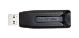 Verbatim Store #39;n#39; Go V3 32GB čierna / Flash Disk / USB 3.0 / čítanie: 80MBs / zápis: 25MBs (49173)