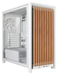 Corsair FRAME 4000D RS Wood biela / Midi-Tower / E-ATX / bez zdroja / priehľadná bočnica (CC-9011341-WW)