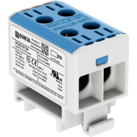 Ouneva Group VC05-0154 blok rozvádzača skrutkovací modrá 1 ks; VC05-0154