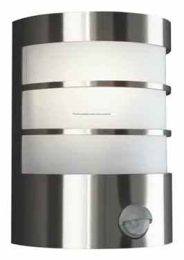 Philips Calgary IR nerez / Vonkajšie nástenné svietidlo s čidlom / E27 / 60 W / IP44 / bez zdroja (SKL000389143)