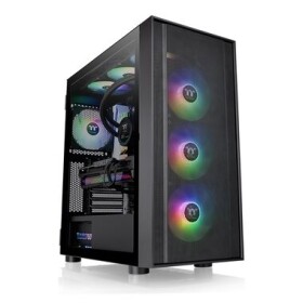 Thermaltake H570 TG ARGB Black / ATX / 2x USB 3.0 / Bez zdroja / priehľadná bočnica (CA-1T9-00M1WN-01)