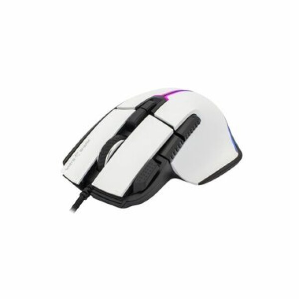 White Shark MARROK biela / Herná myš / optická / 12000 DPI / 9 tlačidiel / USB (MARROK-W)