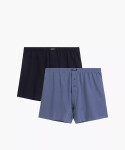 Boxerky Atlantic 2MBX-054 A'2 M-3XL džínová modř XL