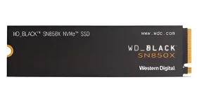 WD Black SN850X 1TB / M.2 SSD 2280 / NVMe PCIe 4.0 4x / TLC / čítanie:7300MBs / zápis:6300MBs / 5y (WDBB9G0010BNC-WRSN)