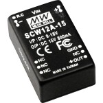 MEAN WELL SCW12C-12 DC / DC menič napätia 12 W Počet výstupov: 1 x; SCW12C-12