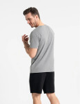 Pyžamo Moraj PDM3700-006 w/r M-4XL šedá melanž XL