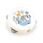 Vilac Drevená tamburína Zvieratá sveta Sarah Betz